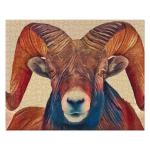 "Ram Courage" Jigsaw Puzzle