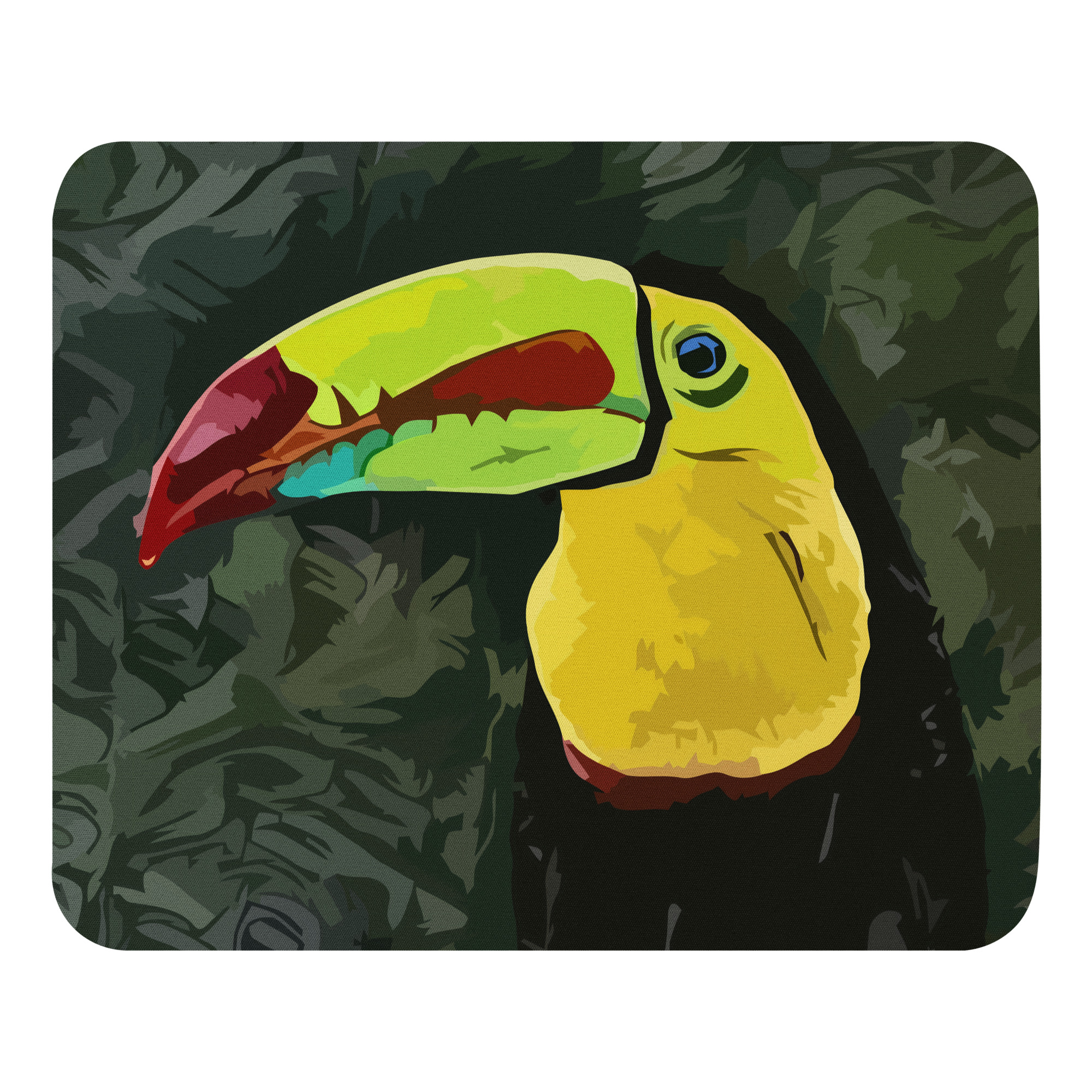 "Jungle Bird Surprise" Mouse pad