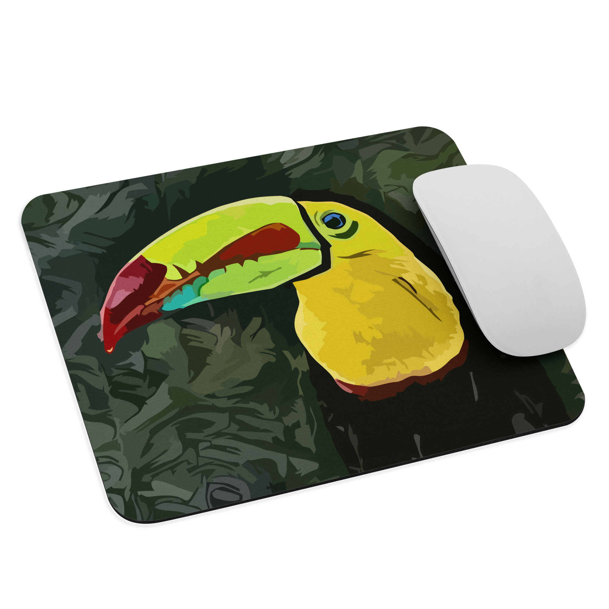 "Jungle Bird Surprise" Mouse pad - Image 2