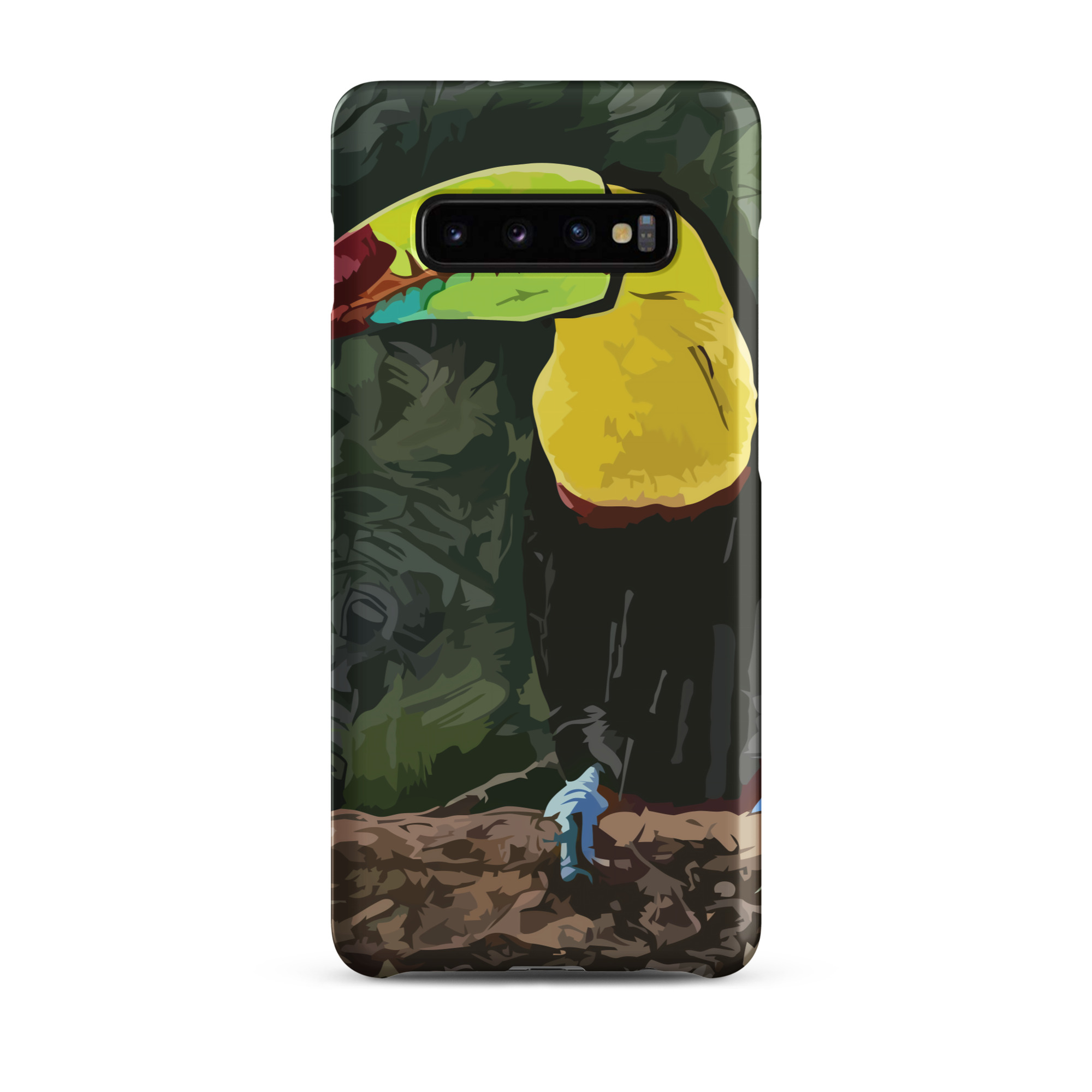 "Jungle Bird Surprise" Snap case for Samsung® - Image 3