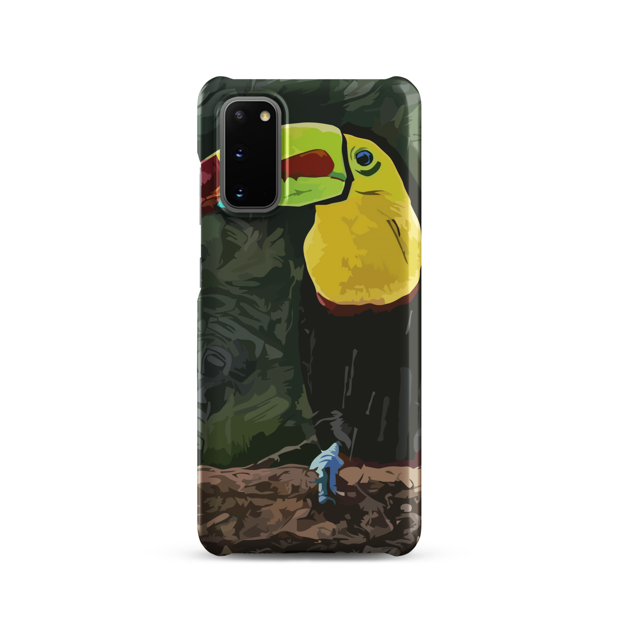 "Jungle Bird Surprise" Snap case for Samsung® - Image 4