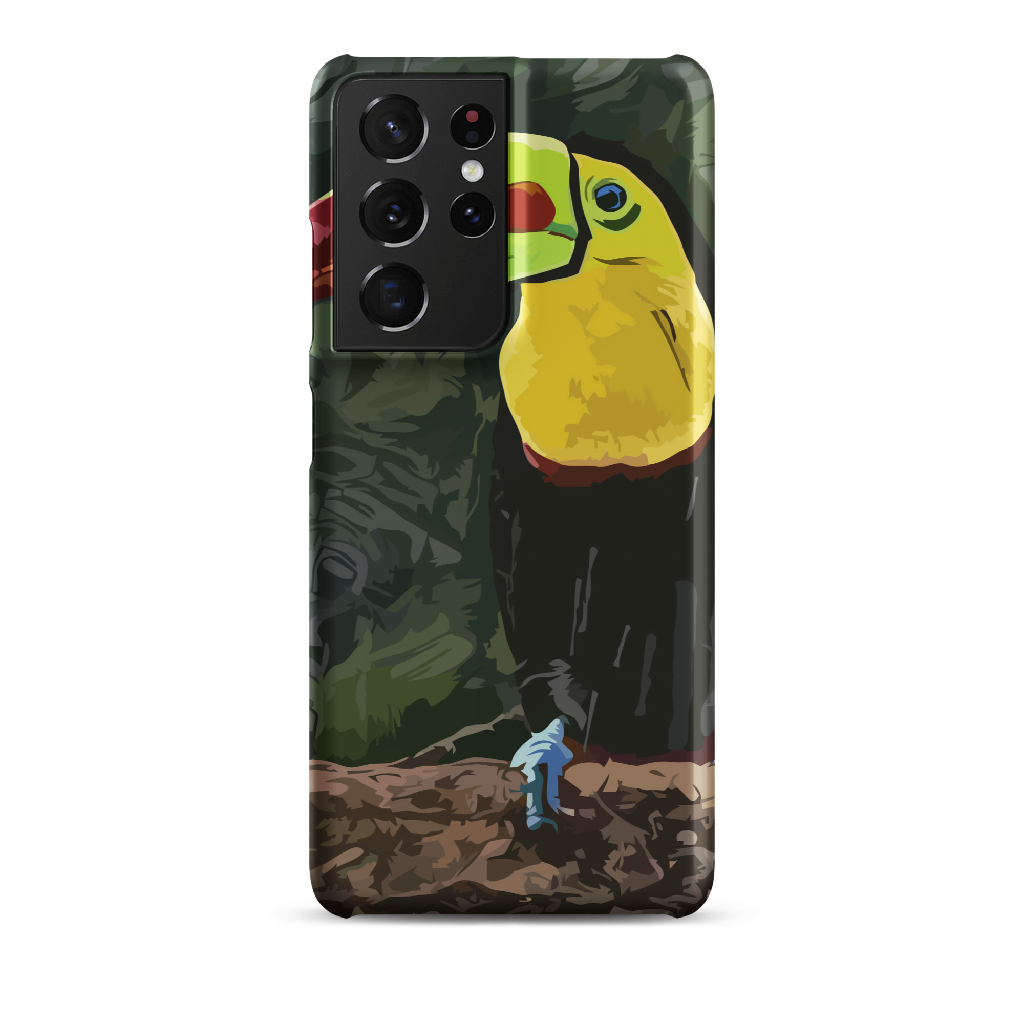 "Jungle Bird Surprise" Snap case for Samsung® - Image 10
