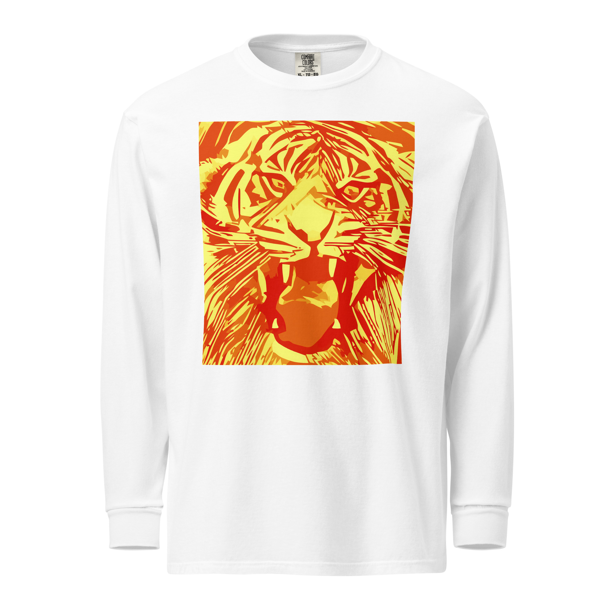 "Tiger Fury" Long-sleeve shirt