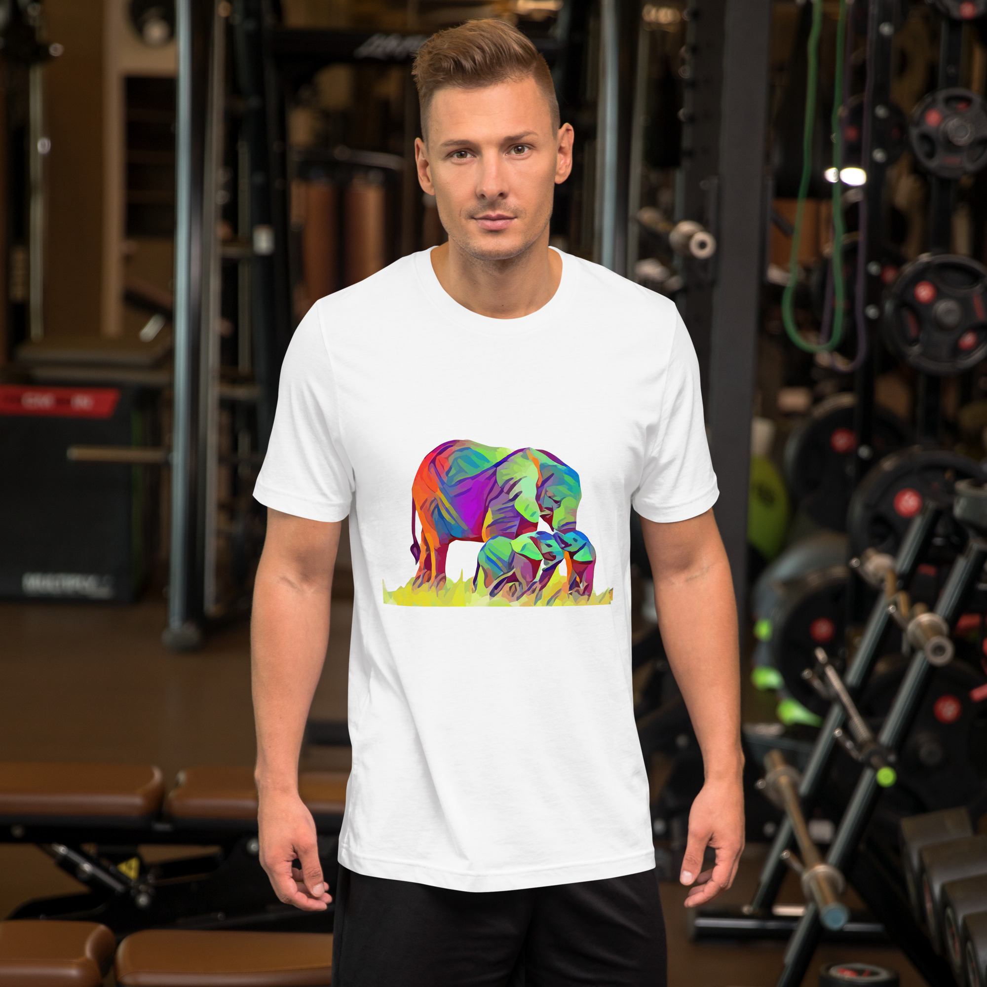 "Elephant Love" Unisex t-shirt - Image 4