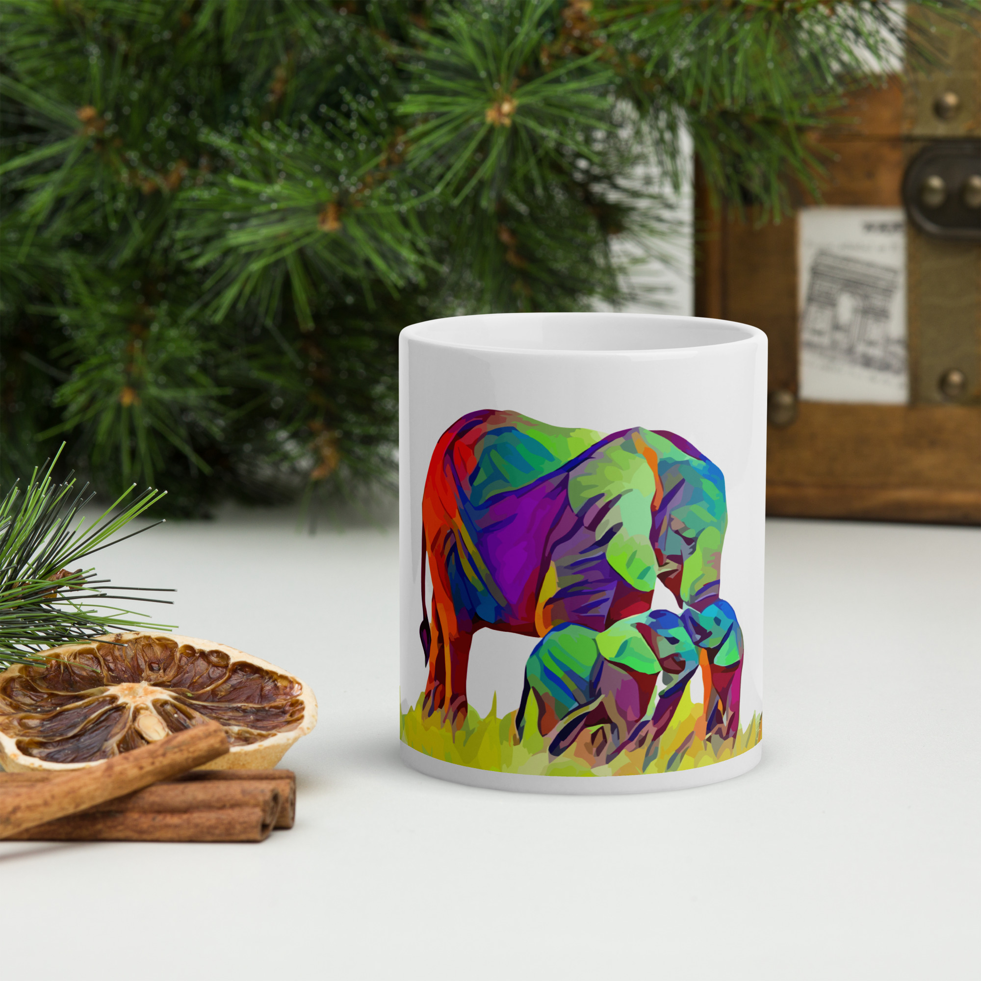 "Elephant Love" Mug - Image 2