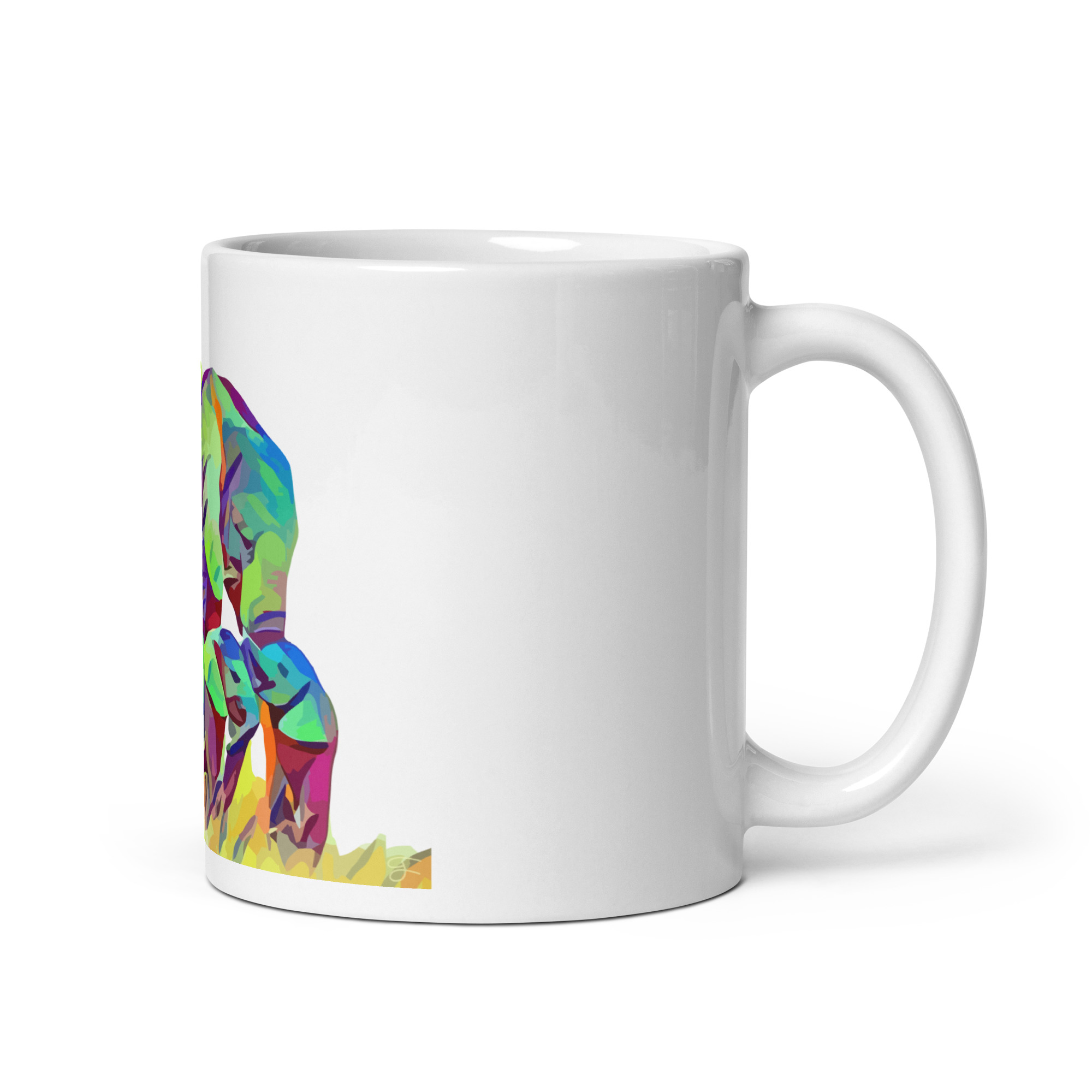 "Elephant Love" Mug - Image 7