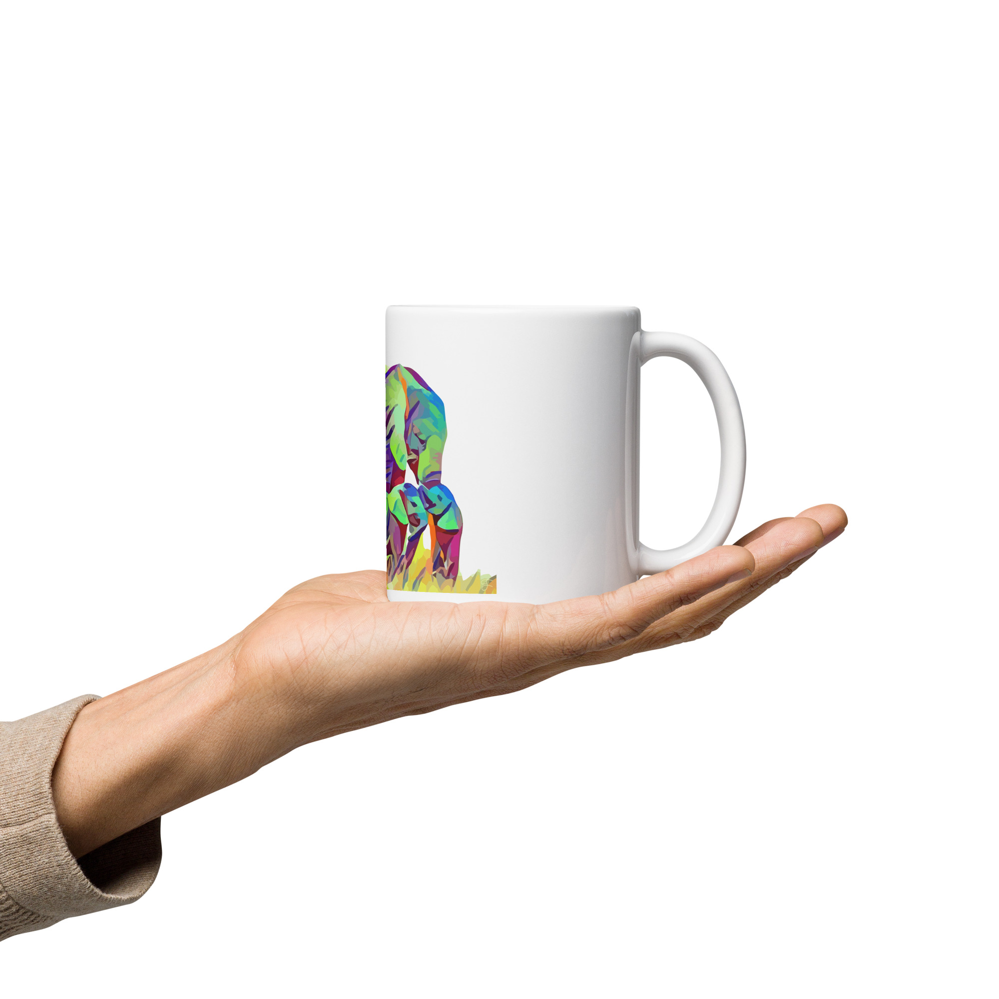 "Elephant Love" Mug - Image 8